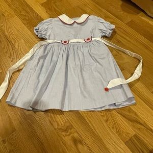 Bella Bliss apple chambray dress
